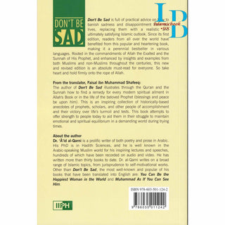 Don't Be Sad By Aaidh ibn Abdullah al-Qarni (Paperback) By Dr. Aaidh Ibn Abdullah al-Qarni