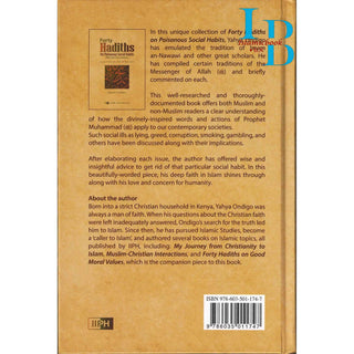 Forty Hadiths on Poisonous Social Habits By Yahya M. A. Ondigo