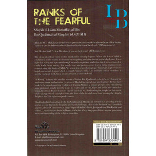 Ranks of the Fearful By Imam Ibn Qudamah Al-Maqdisi