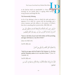 The Correct Creed that Every Muslim Must Believe By Abdus Salaam Bin Burjis
