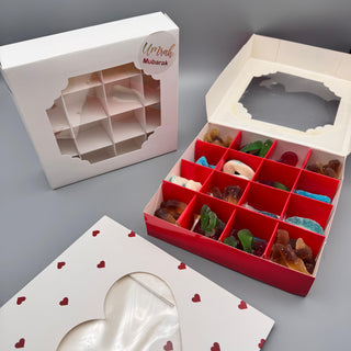 Halal Mix Sweet Box 16 Sections