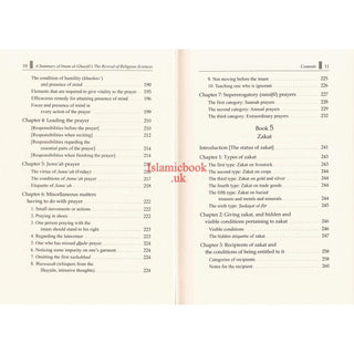 A Summary of Imam al-Ghazali’s The Revival of Religious Sciences (4 Volumes)