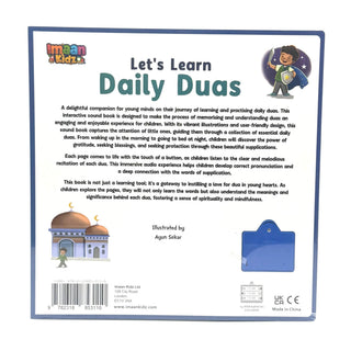 Lets Learn Daily Duas Sound Book
ISBN: 9782318853110