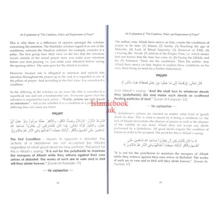 An Explanation of The Conditions Pillars and Requirements of Prayer By Imam Muhammad bin Abdil Wahhaab