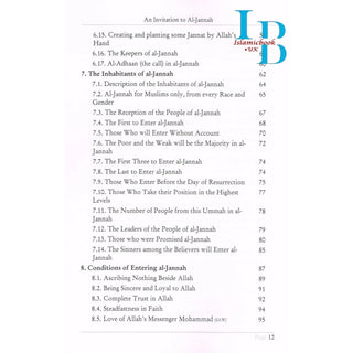 An Invitation to Al Jannah By Abdul Karim Awad