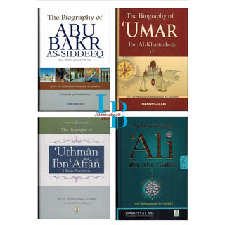 Biography Of Four Caliph Of Islam (Complete Set) By Dr. Ali Muhammad  Muhammad As-Sallaabee