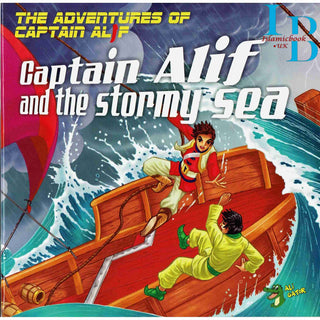 Captain Alif And The Stormy Sea By Ali Gator