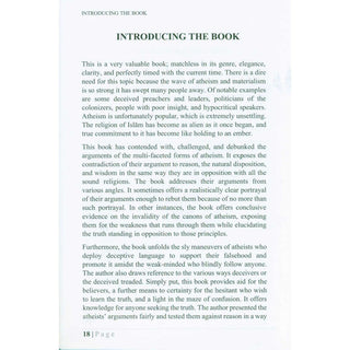 Debunking the canons of Atheism with Decisive proofs by Sheikh Abdul-Rahman ibn Nasir al-Sa'di
ISBN: 9781684895830