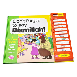 Dont Forget To Say Bismillah ( A sound Book ) By Desi Doll Company