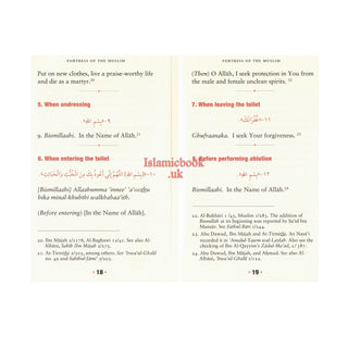 Fortress of The Muslim Du'a from the Qur'an & Sunnah By Sa'id Bin Ali Bin wahaf Al-Qahtani