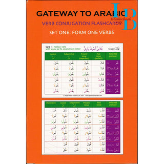Gateway to Arabic Verb Conjugation Flashcards Set One: Form One Verbs By Dr. Imran H Alawwiye
