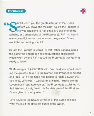 My First Surah Book: Understanding the Quran | Learning Roots