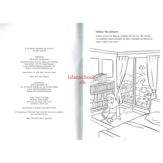 Islamic Manners Activity Book By Fatima M d'Oyen
