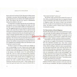 Morality in the Quran: The Greater Good of Humanity By Muhammad Abdullah Draz