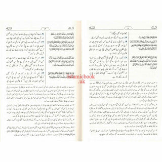 Mushaf Madinah-Al Quran Al-Kareem(Cream Paper-Medium size) Translation of The Meanings of The Noble Quran in The Urdu Language (New Edition)