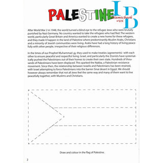 Palestine Activity Book by Adilah Joossab