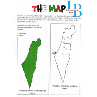 Palestine Activity Book by Adilah Joossab