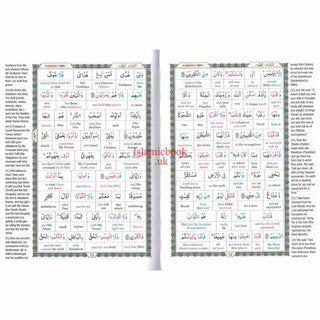 Study The Noble Quran Word-for-Word (Full Color 3 Vol. Set) By Dr. Muhsin Khan & Dr. Taqi-ud-Din Al-Hilali