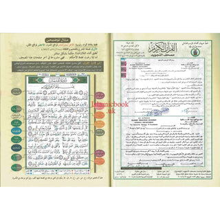 Tajweed Quran from Al-Ahqaf to Al-Nas Large 17x24 CM