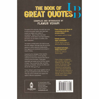 The Book of Great Quotes (Gems from Abu Bakr, Umar, Uthman & Ali) By Flamur Vehapi