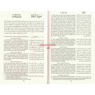 The Clear Quran Series with Arabic Text (Flexible Cover) 14x22 CM