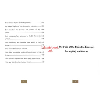 The Duas and the State of the Pious Predecessors during Hajj and Umrah By Suhaib Sirajudin