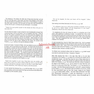 The Essay Of Ahmad bin Hanbal On Prayer By Dr. Hafiz M.S.Usmani