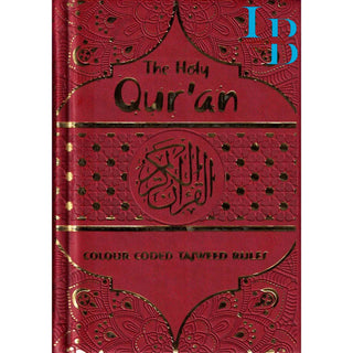 The Holy Quran Tajweed Rules with Colour Coded (Pocket Size) (Persian/Urdu script)