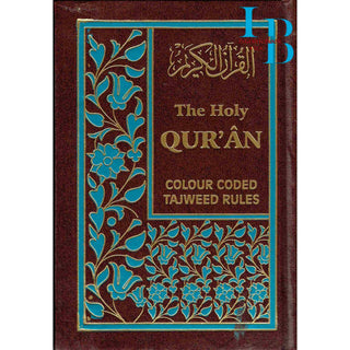 The Holy Quran with Colour Coded Tajweed Rules (Arabic and English Edition)