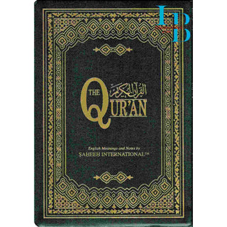 The Quran Arabic Text With Corresponding English Meanings  Medium Size, (Rexine cover)Saheeh International