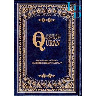 The Quran Sahih International, Arabic Text With English Meanings (Hardcover)