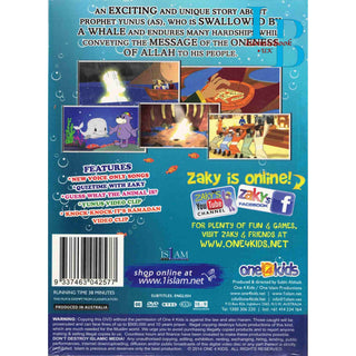 The Story of Prophet Yunus & The Whale (DVD) with free Colouring Book