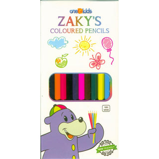 Zaky's Arabic Colouring Book - Zaky's 12 Colouring Pencils