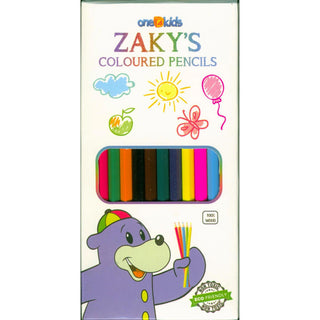Zaky's Ramadan Activity Book - Zaky's 12 Colouring Pencils